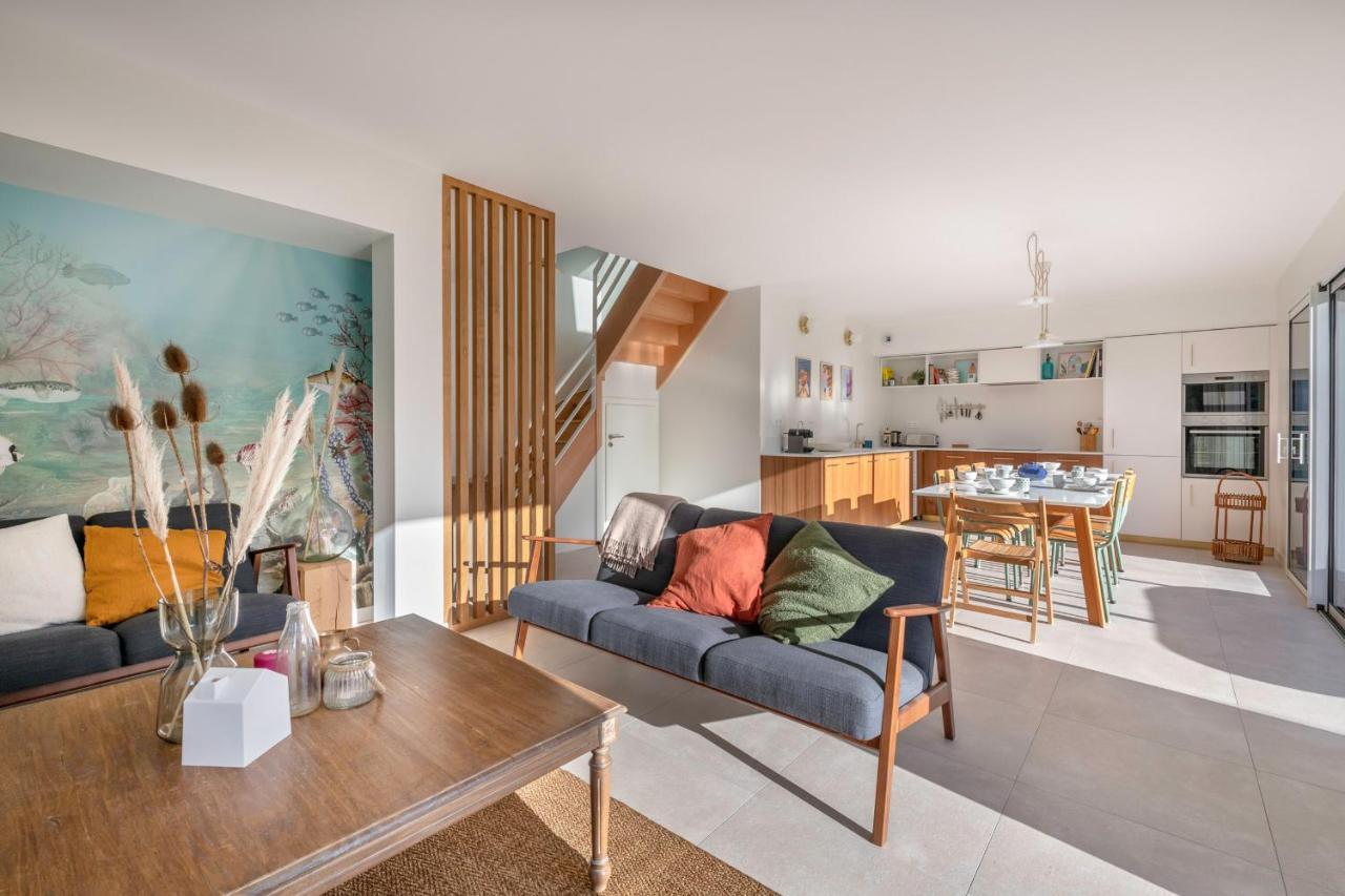 300M De La Plage - Belle Maison A Сарзо Экстерьер фото